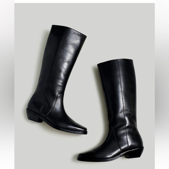 🔥NEW Madewell The Antoine Tall Boot size 9 1/2 - Picture 2 of 12